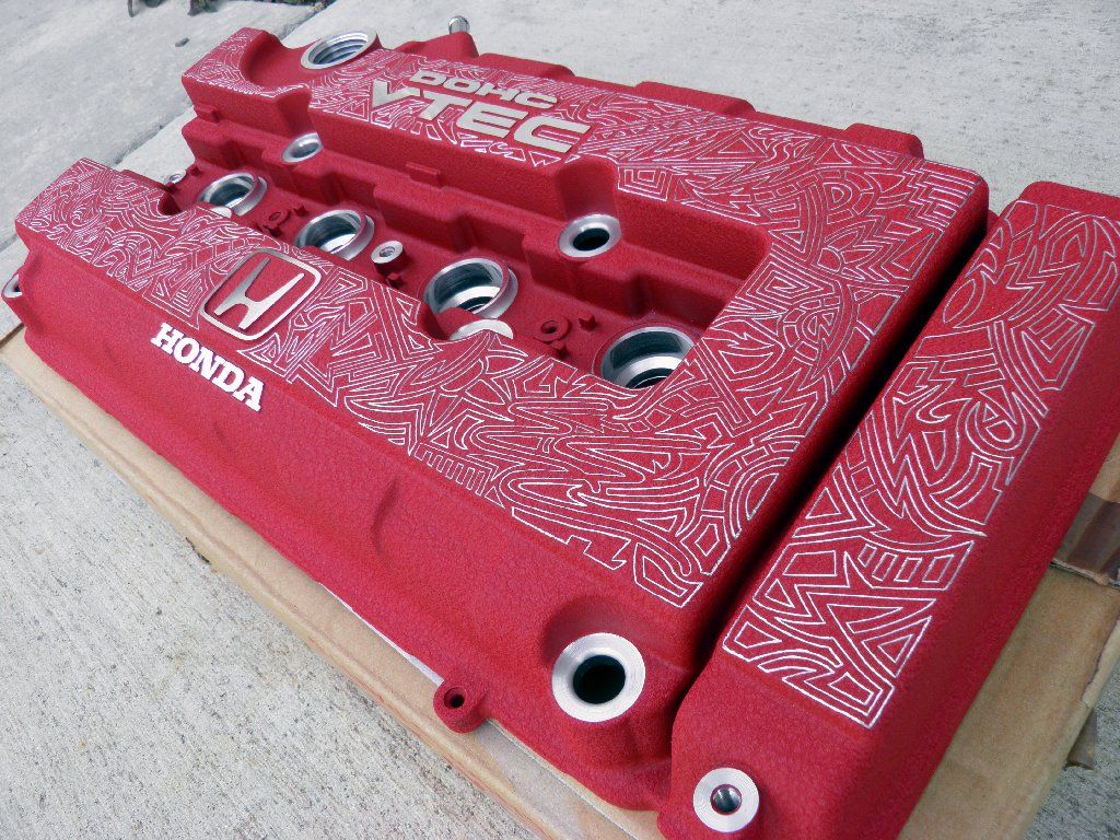 Engraved EG, "World's First Fully Hand Engraved Car" project build